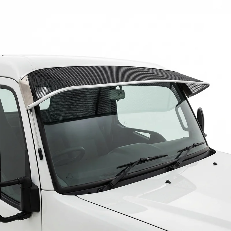 Premium Mesh Windscreen Sunvisor for Mitsubishi Fuso FG140 (2005 - 2011) - 1