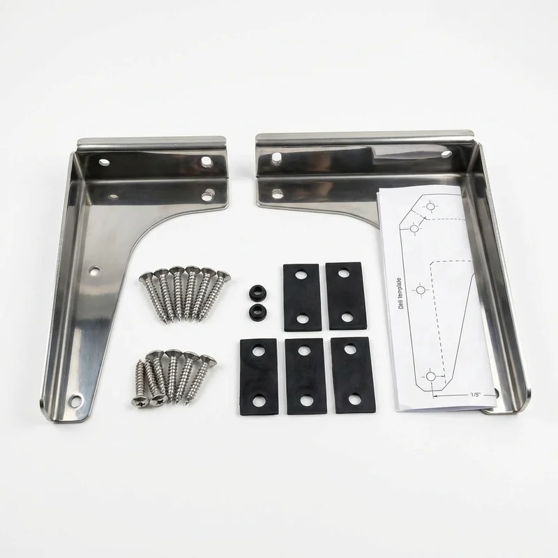 Stainless Steel Mounting Bracket Kit for Mitsubishi Fuso FH (1988 - 2004) - 1