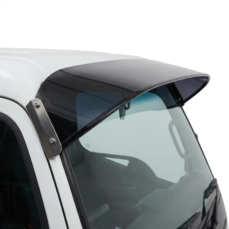 Tinted Acrylic Windscreen Sunvisor for Mitsubishi Fuso FK200 (2008 - 2011) - 1