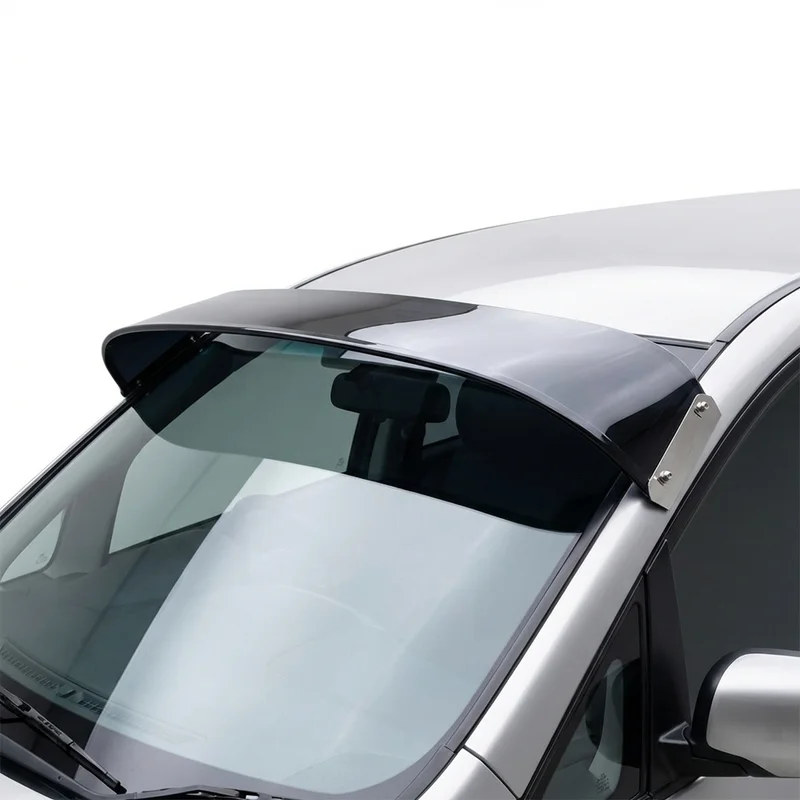 Tinted Acrylic Windscreen Sunvisor for Mitsubishi Grandis (2007 - 2009) - 1