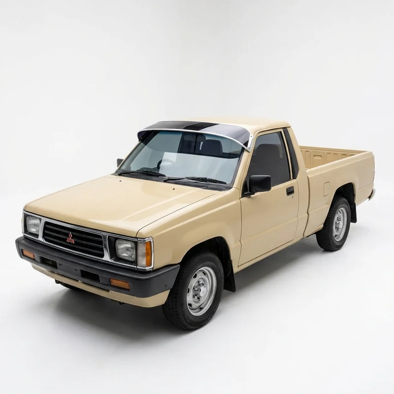 Tinted Acrylic Windscreen Sunvisor for Mitsubishi Mighty Max (1983 - 1996) - 1