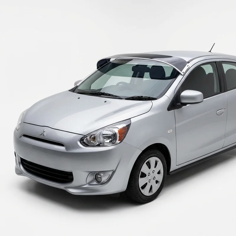 Tinted Acrylic Windscreen Sunvisor for Mitsubishi Mirage (1985 - 2024) - 1