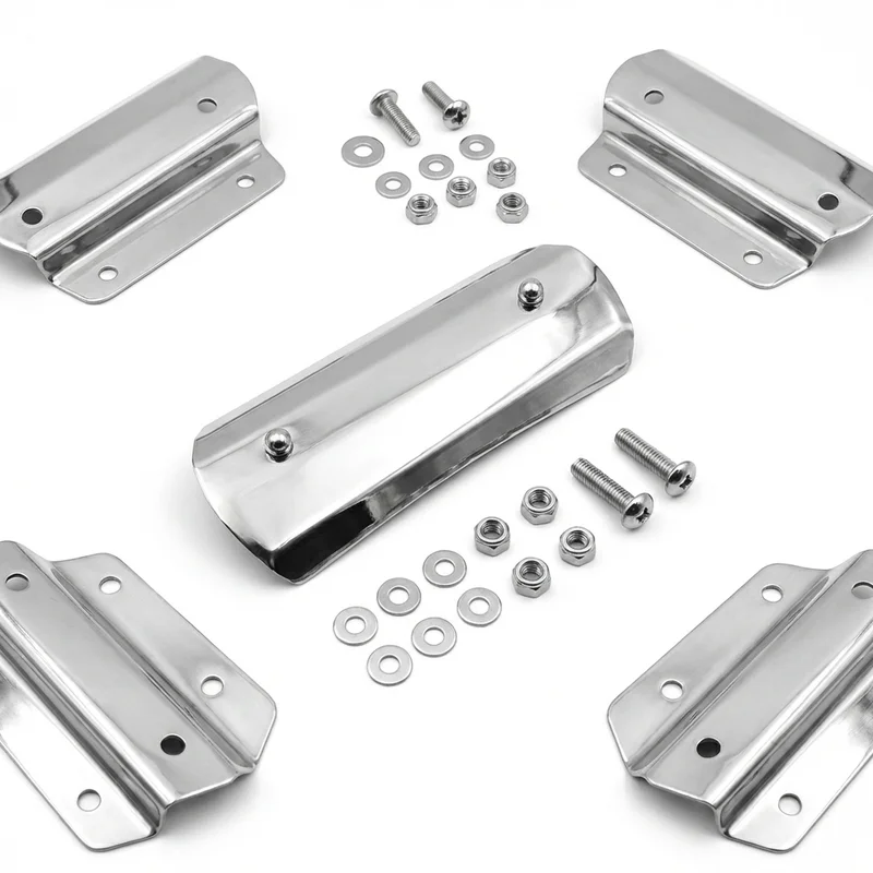 Stainless Steel Mounting Bracket Kit for Mitsubishi Montero Sport (1997 - 2022) - 1
