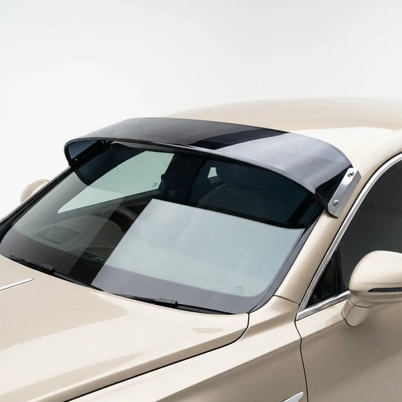 Tinted Acrylic Windscreen Sunvisor for Nexus Bentley Flying Spur (2018 - 2020) - 1