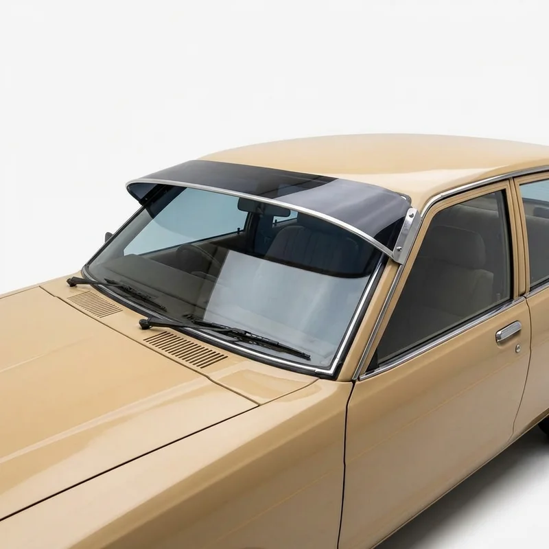 Tinted Acrylic Windscreen Sunvisor for Nissan 210 (1979 - 1982) - 1