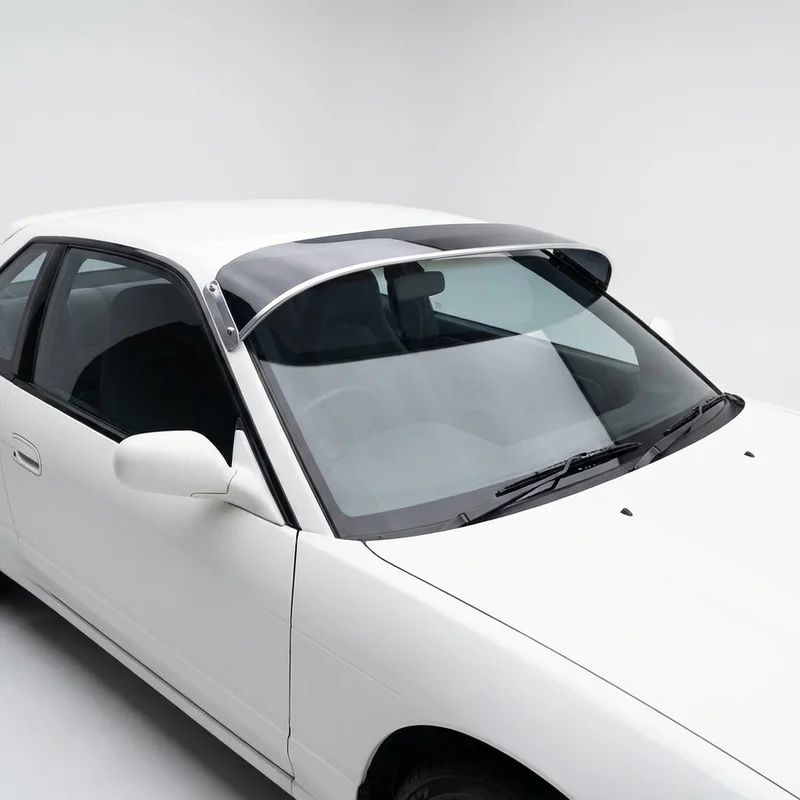 Tinted Acrylic Windscreen Sunvisor for Nissan 240SX (1989 - 1998) - 1