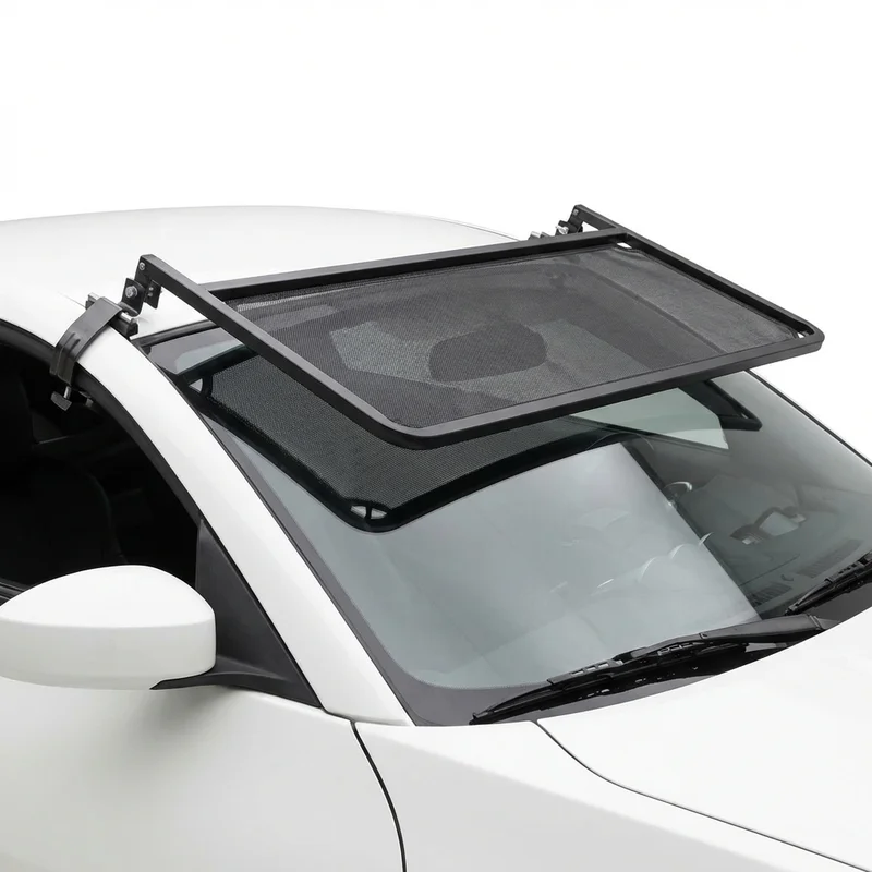 Premium Mesh Windscreen Sunvisor for Nissan 350Z (2003 - 2009) - 1