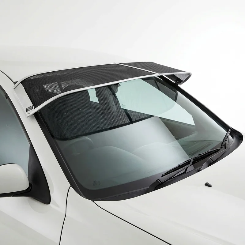 Premium Mesh Windscreen Sunvisor for Nissan Almera (2001 - 2005) - 1