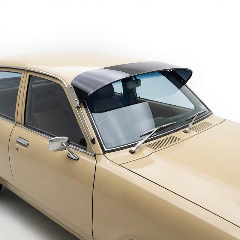 Tinted Acrylic Windscreen Sunvisor for Nissan B210 (1974 - 1978) - 1