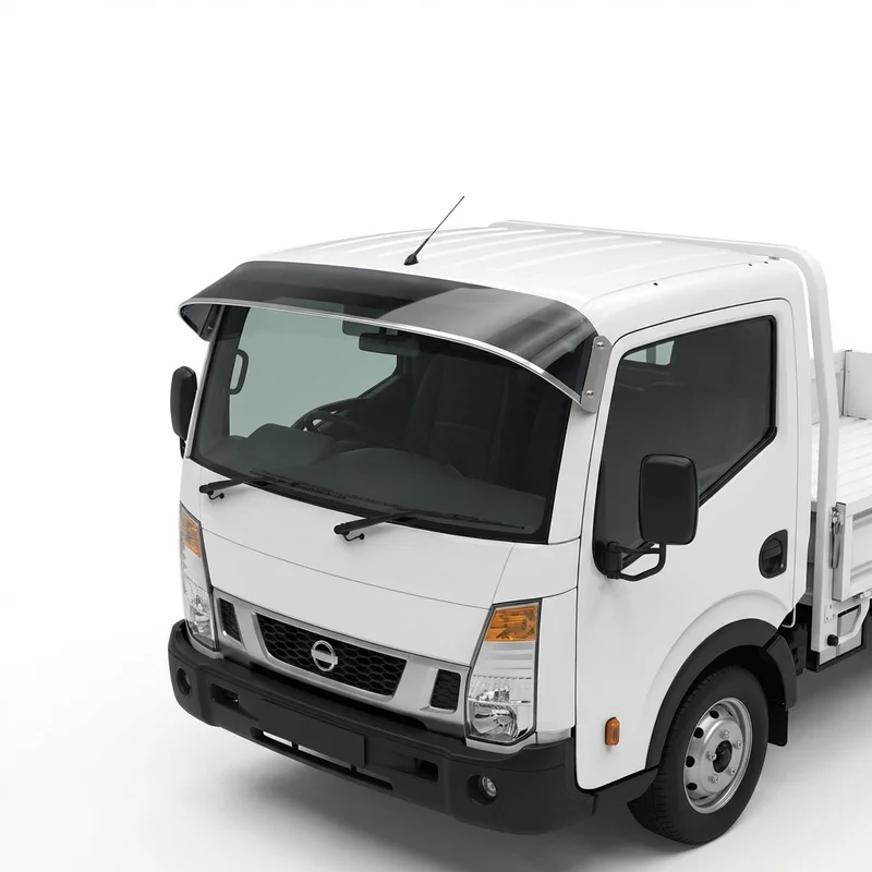 Tinted Acrylic Windscreen Sunvisor for Nissan Cabstar E (2008 - 2009) - 1