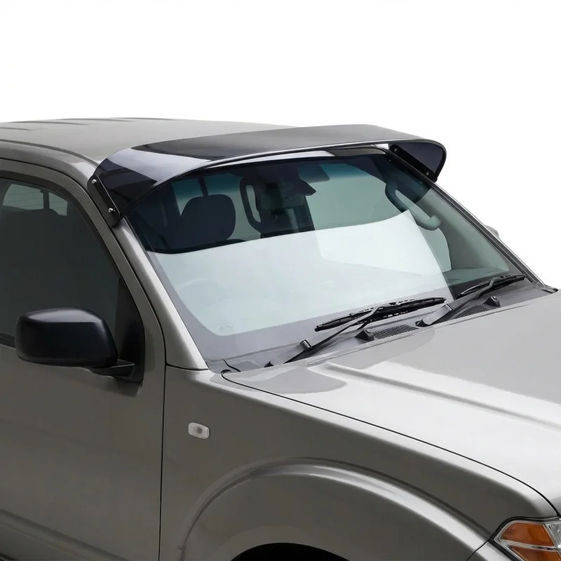 Tinted Acrylic Windscreen Sunvisor for Nissan Frontier (1998 - 2025) - 1
