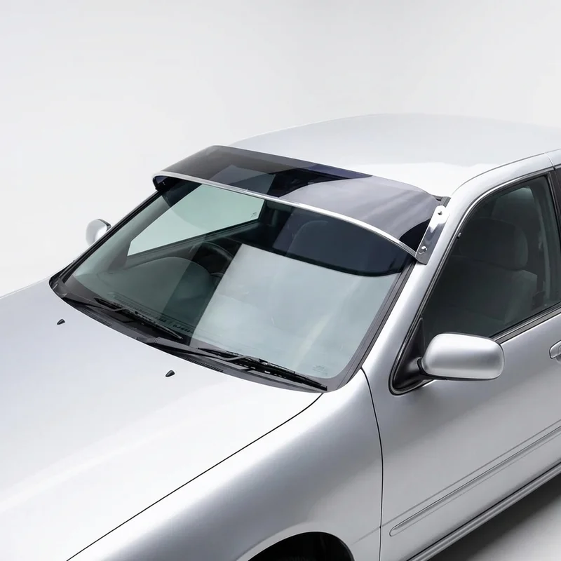 Tinted Acrylic Windscreen Sunvisor for Nissan Lucino (1996 - 2000) - 1