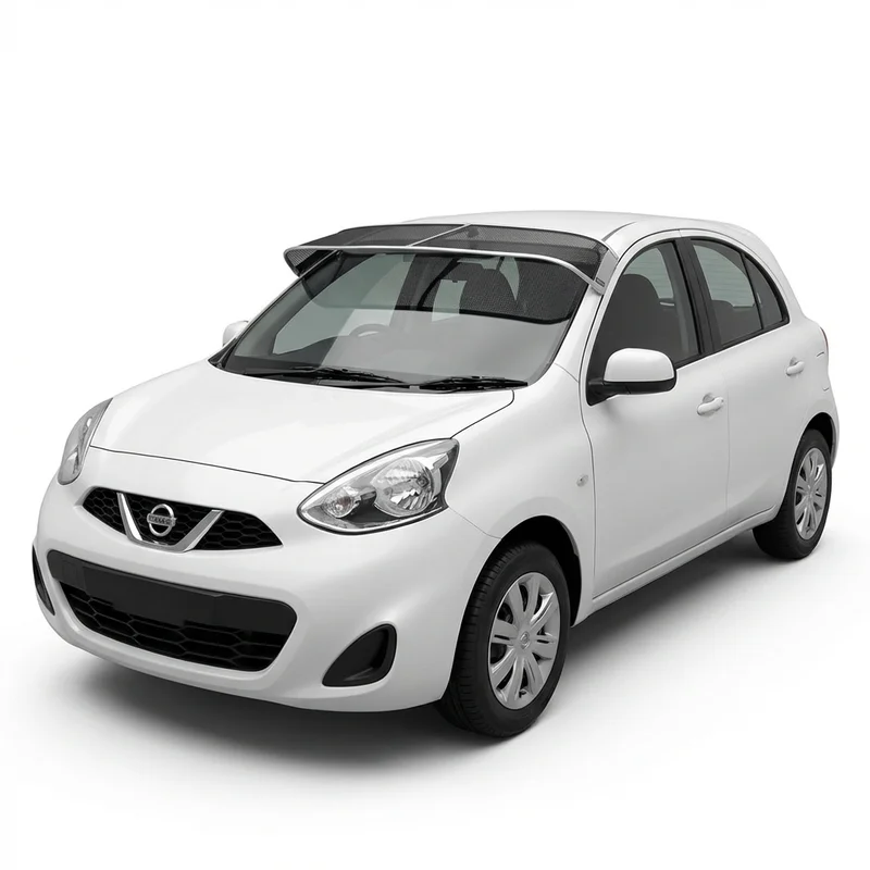 Premium Mesh Windscreen Sunvisor for Nissan March (2012 - 2022) - 1