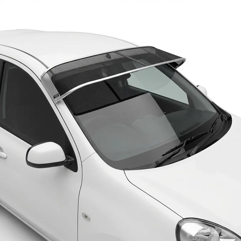 Premium Mesh Windscreen Sunvisor for Nissan Micra (1984 - 2019) - 1