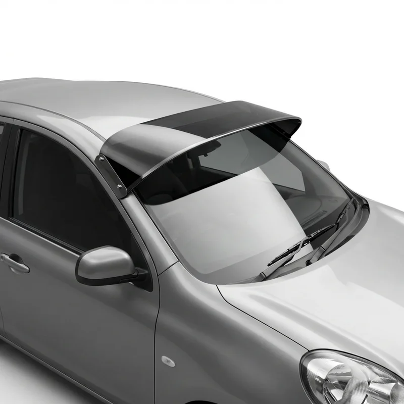 Tinted Acrylic Windscreen Sunvisor for Nissan Micra (1984 - 2019) - 1