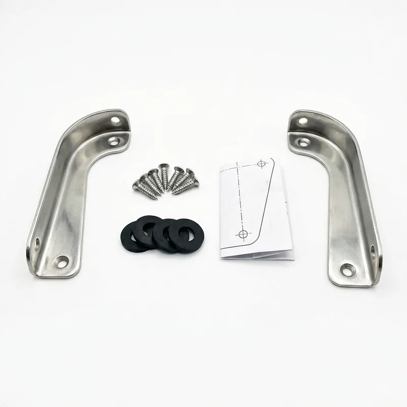 Stainless Steel Mounting Bracket Kit for Nissan NP300 Frontier (2016 - 2020) - 1