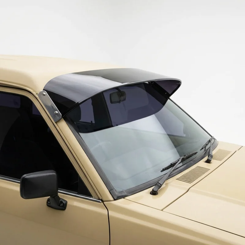 Tinted Acrylic Windscreen Sunvisor for Nissan Pulsar (1983 - 1983) - 1