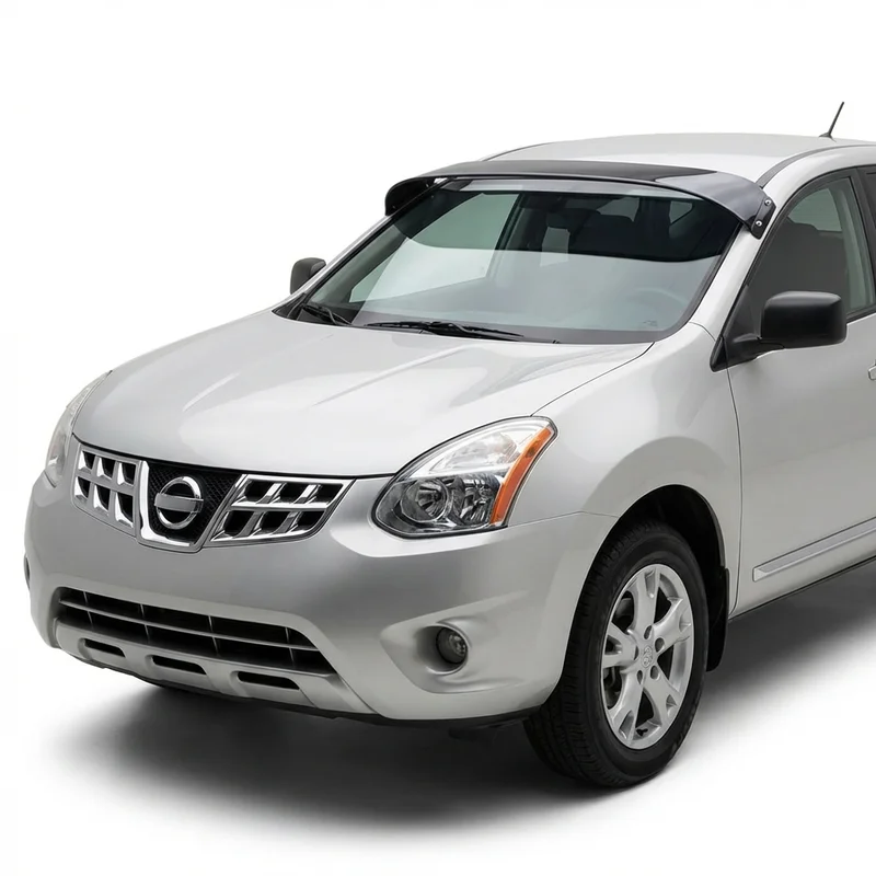 Tinted Acrylic Windscreen Sunvisor for Nissan Rogue Select (2014 - 2015) - 1