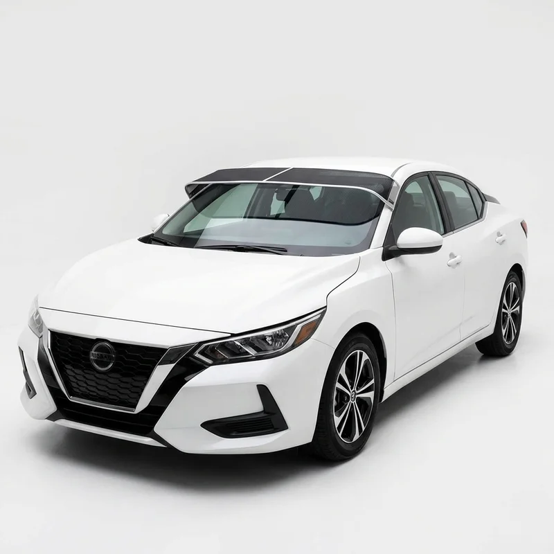 Premium Mesh Windscreen Sunvisor for Nissan Sentra (1982 - 2025) - 1