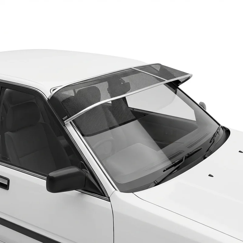 Premium Mesh Windscreen Sunvisor for Nissan Stanza (1982 - 1992) - 1