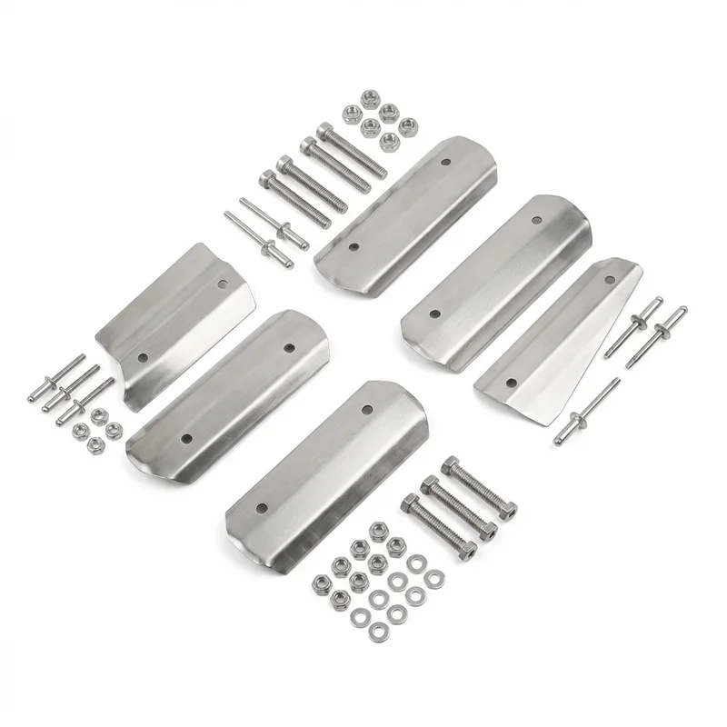 Stainless Steel Mounting Bracket Kit for Nissan TITAN (2004 - 2024) - 1