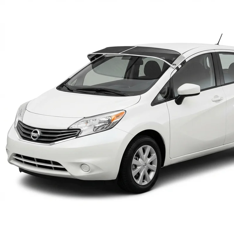 Premium Mesh Windscreen Sunvisor for Nissan Versa Note (2014 - 2019) - 1