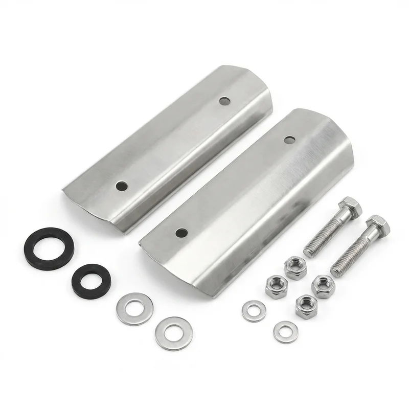 Stainless Steel Mounting Bracket Kit for Oldsmobile Cutlass Supreme (1967 - 1997) - 1