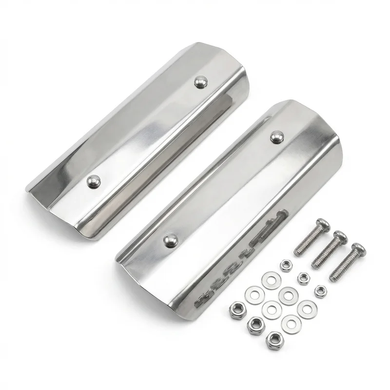 Stainless Steel Mounting Bracket Kit for Oldsmobile Cutlass Tiara (1976 - 1976) - 1
