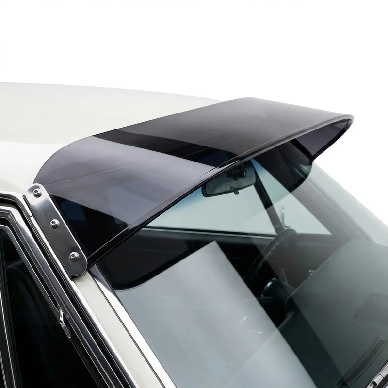 Tinted Acrylic Windscreen Sunvisor for Oldsmobile Delmont 88 (1967 - 1968) - 1