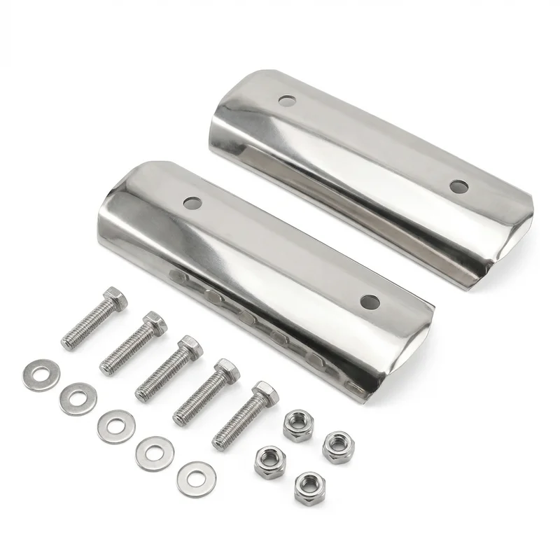 Stainless Steel Mounting Bracket Kit for Oldsmobile Firenza (1982 - 1988) - 1