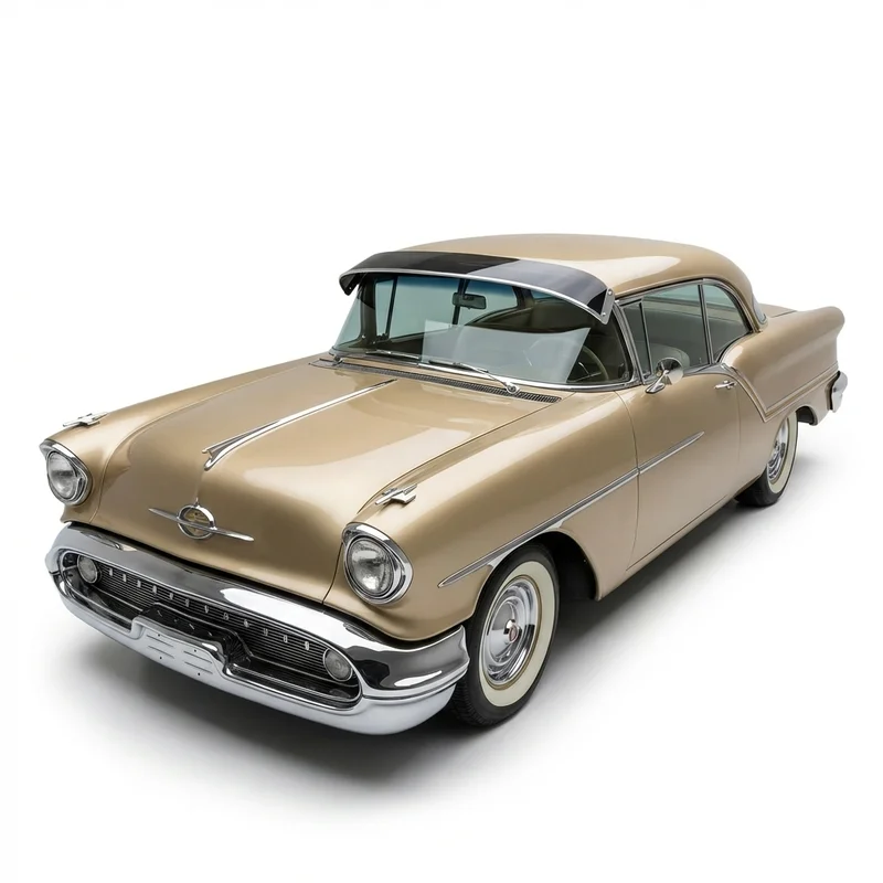 Tinted Acrylic Windscreen Sunvisor for Oldsmobile Golden Rocket 88 (1957 - 1957) - 1