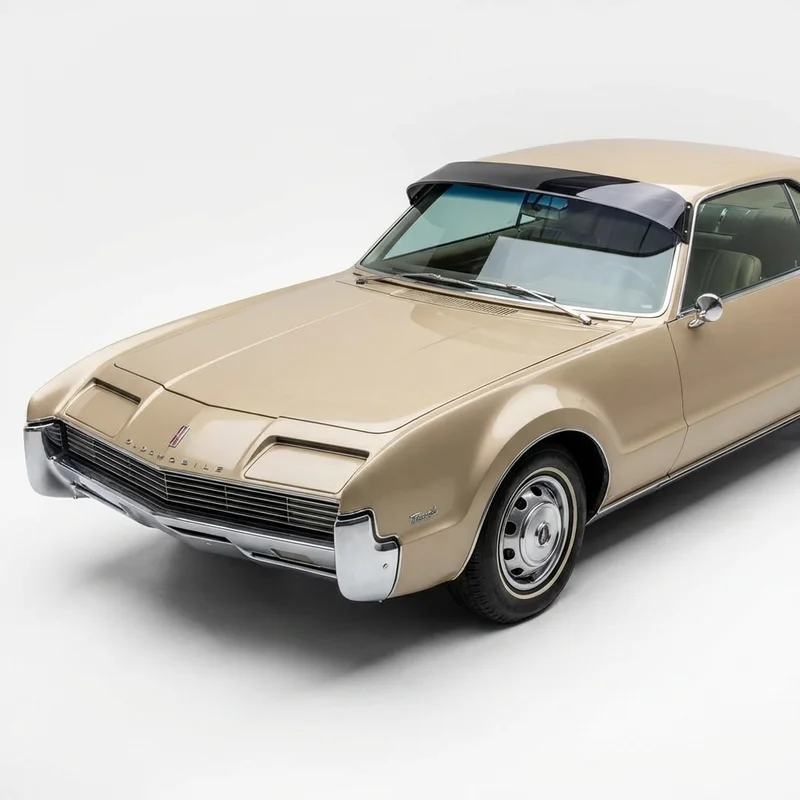 Tinted Acrylic Windscreen Sunvisor for Oldsmobile Toronado (1966 - 1992) - 1