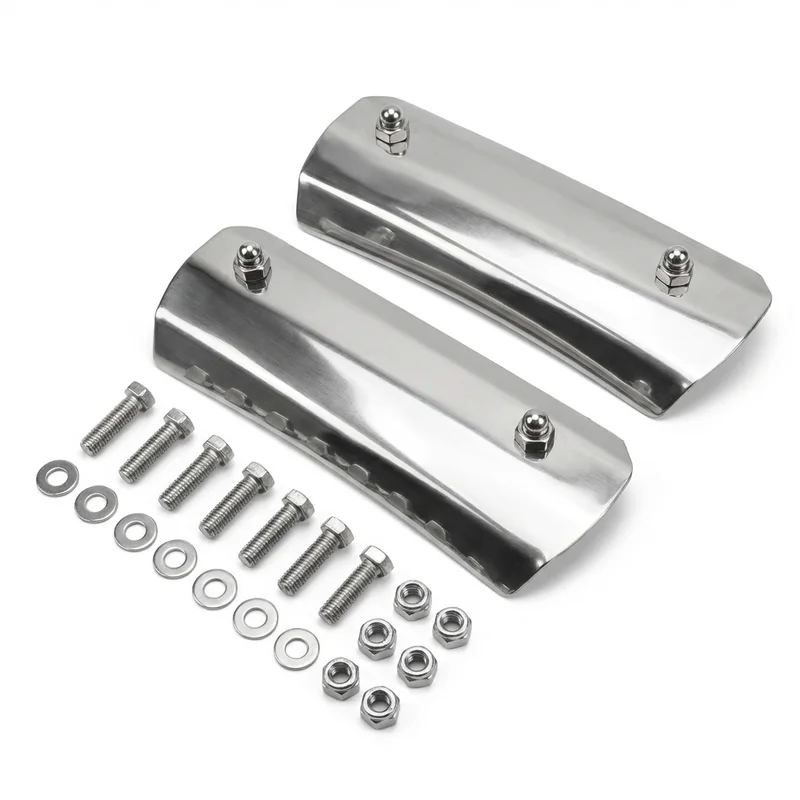 Stainless Steel Mounting Bracket Kit for Peterbilt 227 (1990 - 1994) - 1