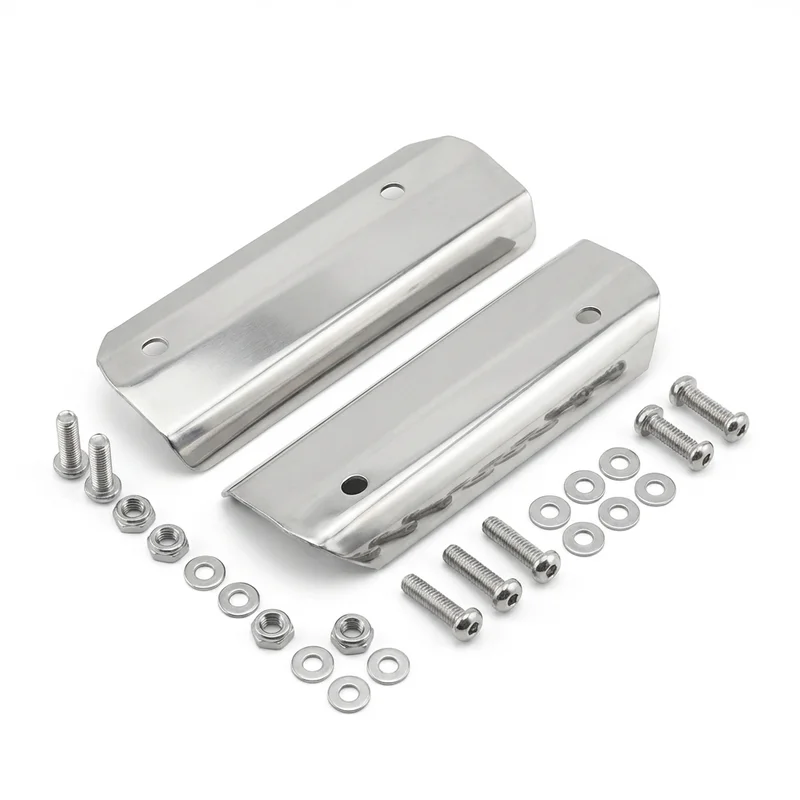 Stainless Steel Mounting Bracket Kit for Peterbilt 270 (2001 - 2003) - 1