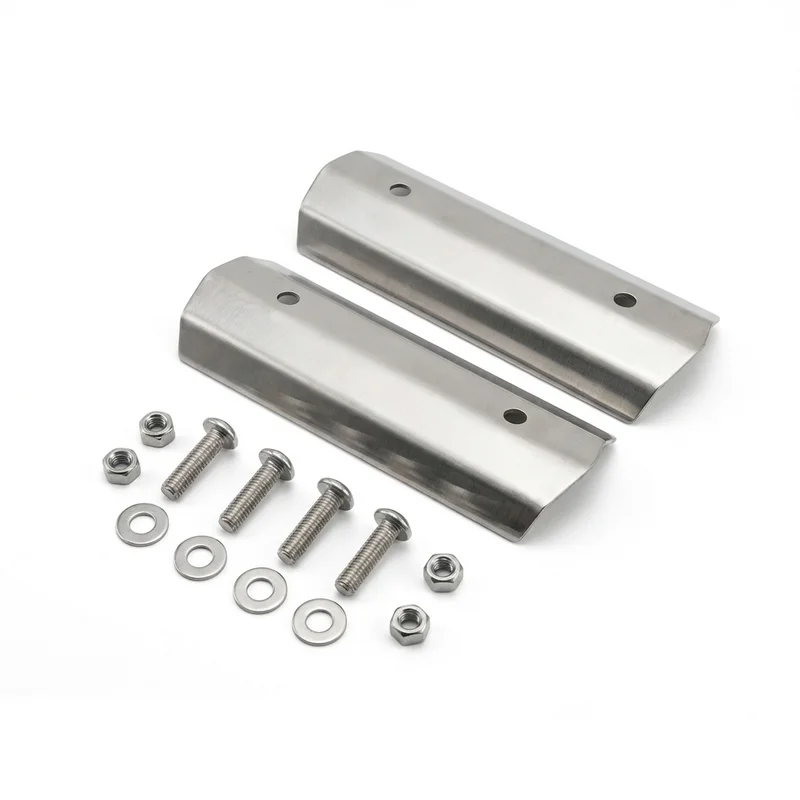 Stainless Steel Mounting Bracket Kit for Peterbilt 320 (2008 - 2018) - 1
