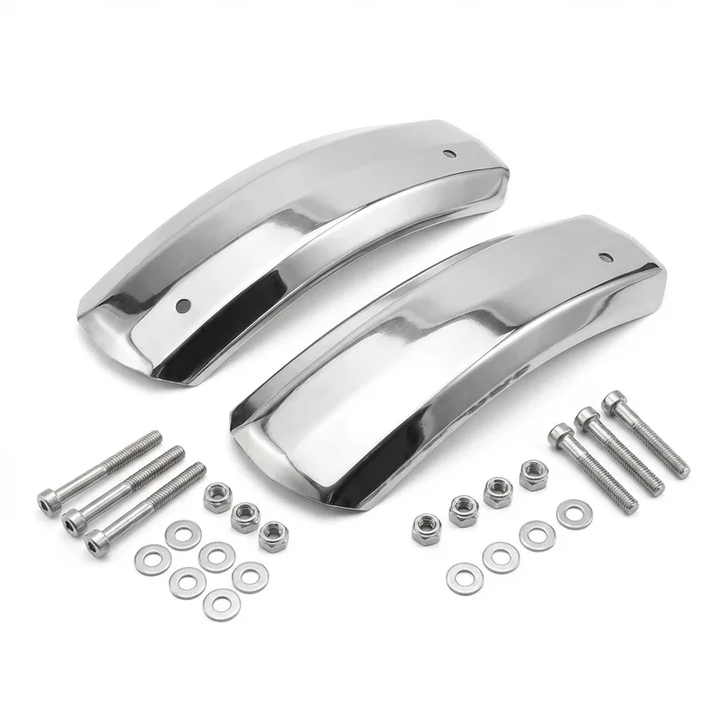 Stainless Steel Mounting Bracket Kit for Peterbilt 335 (2005 - 2010) - 1