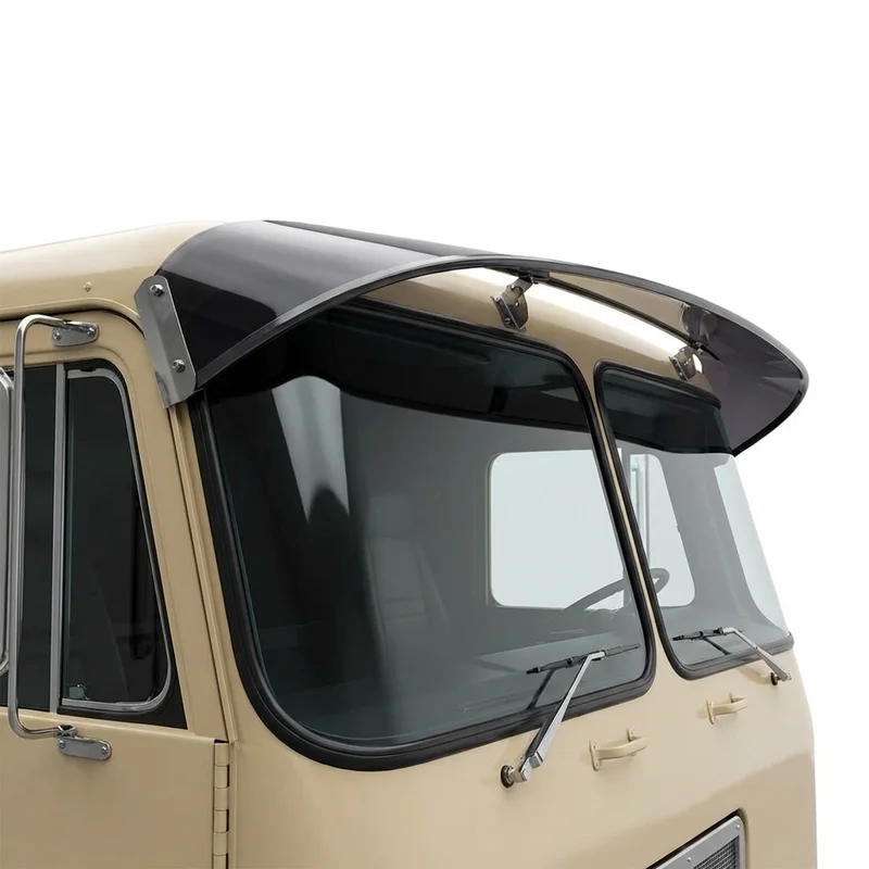 Tinted Acrylic Windscreen Sunvisor for Peterbilt 352 (1988 - 1988) - 1