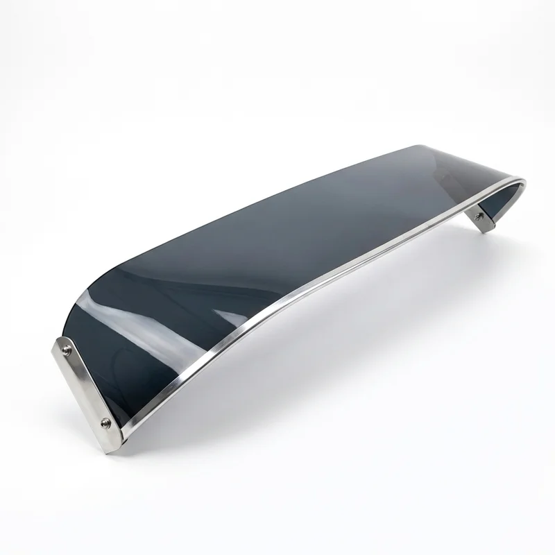 Tinted Acrylic Windscreen Sunvisor for Peterbilt 353 (1987 - 1988) - 1