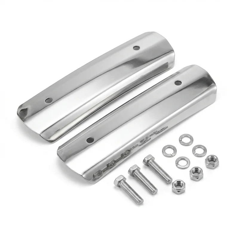 Stainless Steel Mounting Bracket Kit for Peterbilt 359 (1987 - 1988) - 1