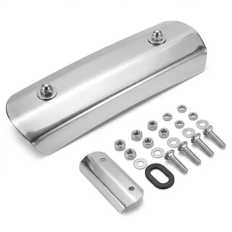 Stainless Steel Mounting Bracket Kit for Peterbilt 379 (1987 - 2007) - 1