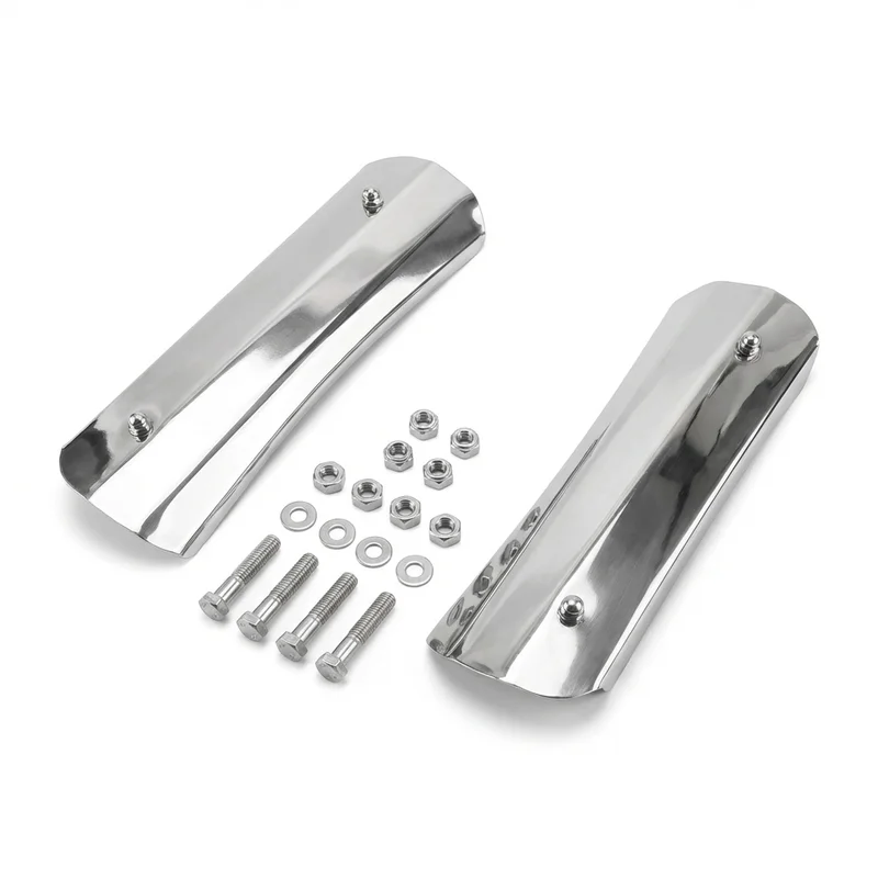 Stainless Steel Mounting Bracket Kit for Peterbilt 386 (2006 - 2016) - 1