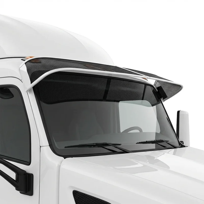 Premium Mesh Windscreen Sunvisor for Peterbilt 579 (2013 - 2022) - 1