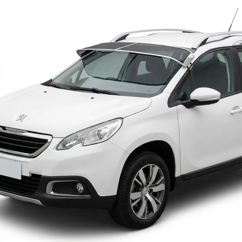 Premium Mesh Windscreen Sunvisor for Peugeot 2008 (2014 - 2023) - 1