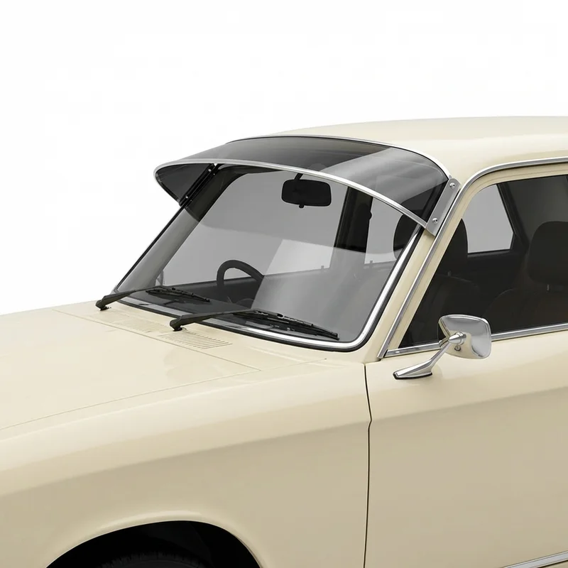 Tinted Acrylic Windscreen Sunvisor for Peugeot 304 (1971 - 1972) - 1