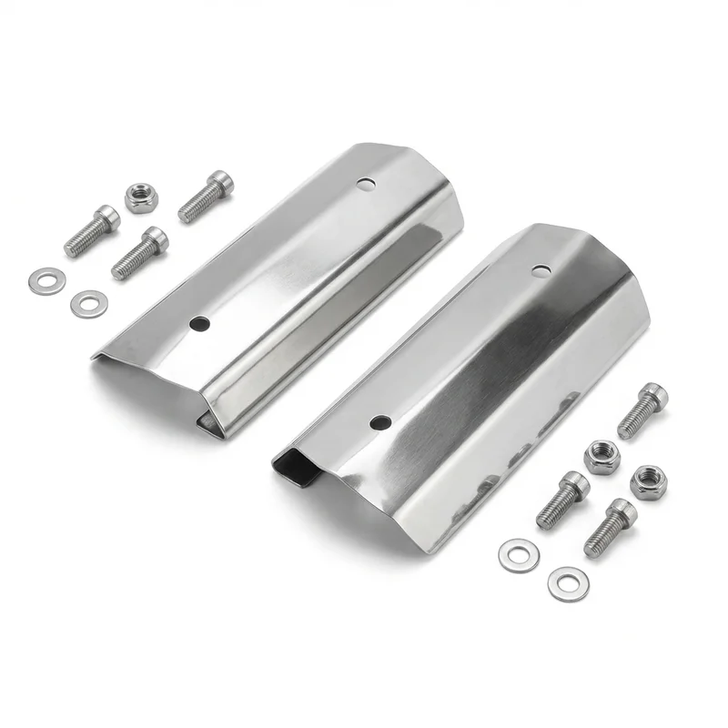Stainless Steel Mounting Bracket Kit for Peugeot 404 (1968 - 1970) - 1