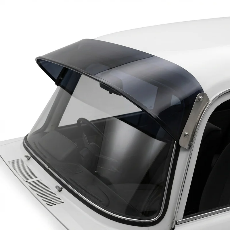 Tinted Acrylic Windscreen Sunvisor for Peugeot 404 (1968 - 1970) - 1