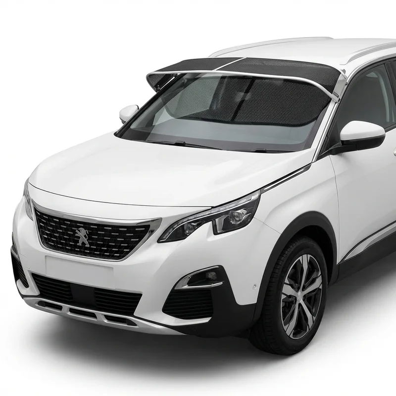 Premium Mesh Windscreen Sunvisor for Peugeot 5008 (2019 - 2022) - 1
