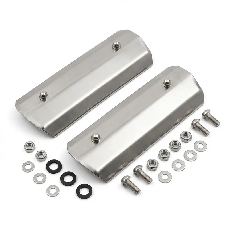 Stainless Steel Mounting Bracket Kit for Peugeot 504 (1969 - 1983) - 1
