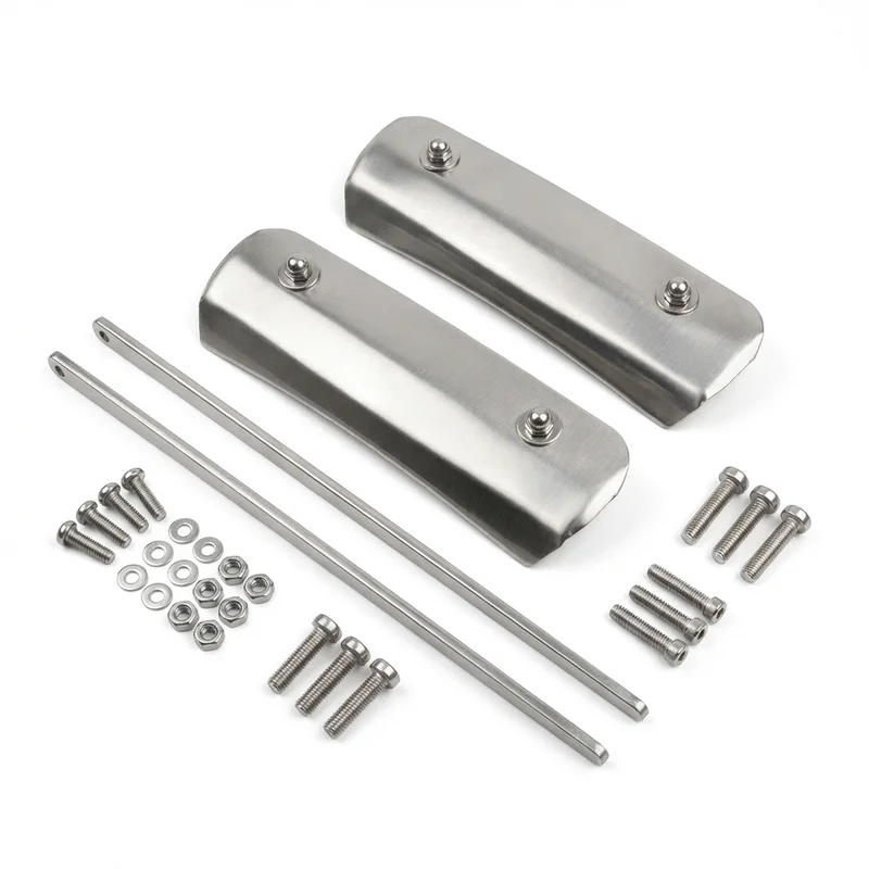 Stainless Steel Mounting Bracket Kit for Peugeot 604 (1977 - 1984) - 1