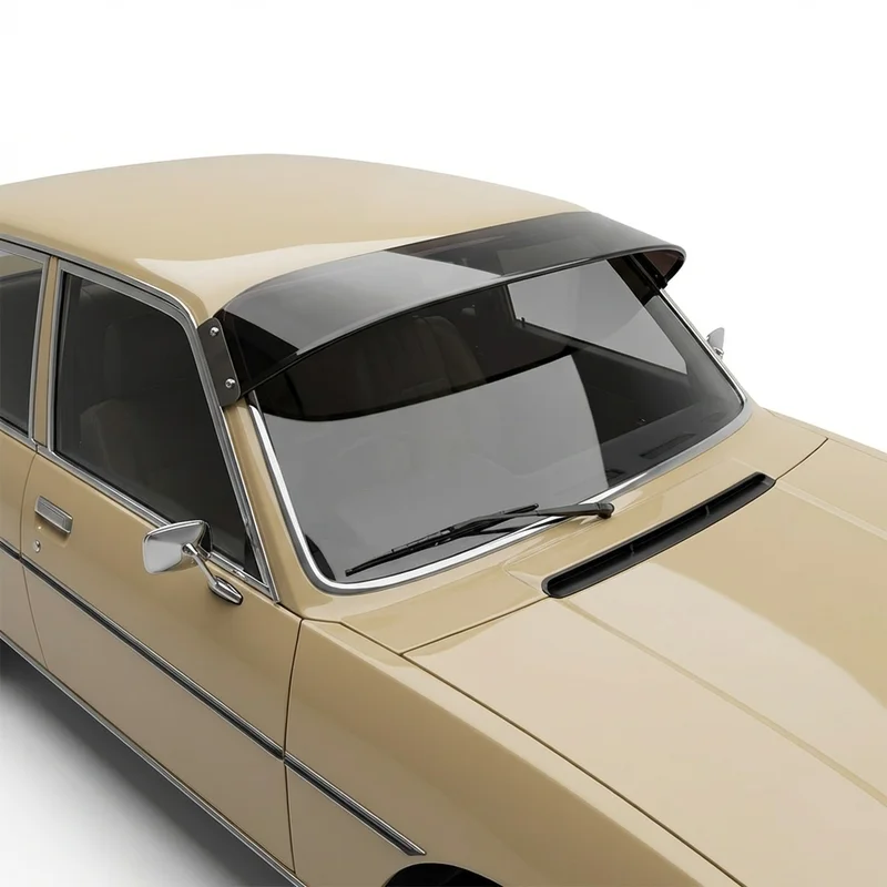 Tinted Acrylic Windscreen Sunvisor for Peugeot 604 (1977 - 1984) - 1